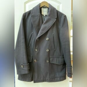 Hardy Amies Men’s Wool Peacoat
